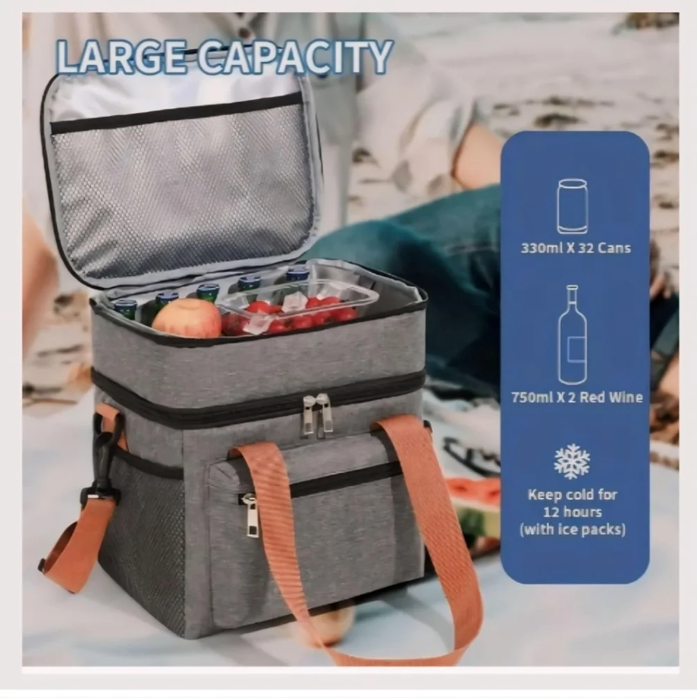 Insulated Lunch Bag Large